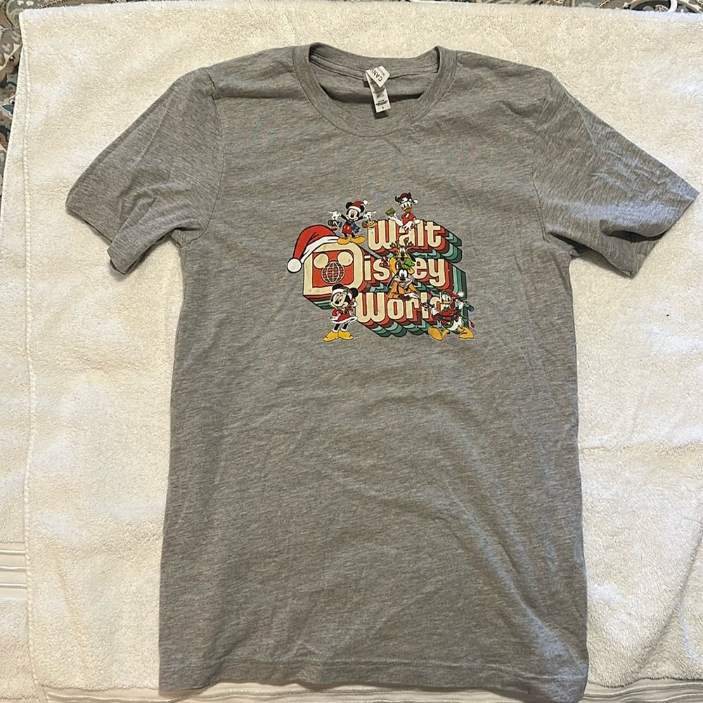 Custom Disney World Christmas Shirt Sz Small
